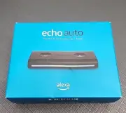 Echo Auto Smart Speaker with Alexa - Black - New in box
