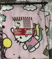 Hello Kitty Unicorn Plush Blanket 50in X 70in