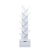 Randy & Travis Machinery Tree Bookshelf Bookcase Organizer 12 Tier Multipurpose Shelf Display Racks Bookshelves