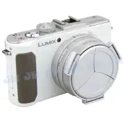 JJC Self-Retaining Auto Open Lens Cap for Panasonic Lumix LX7 Leica D-LUX6