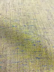 1.875 yds Maharam Rowan Pixie Yellow, Gray, & Blue Woven Wool Upholstery Fabric