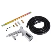 Portable Sandblaster, 60-120PSI Sandblasting Gun Cast Aluminum Sand Blaster A...