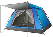 Tents Pop-up Family Camping 2-4 Persons, Waterproof Ventilated Removable Instant, Quick Set up Dome for Outdoor Camping, Hiking, Fishing
