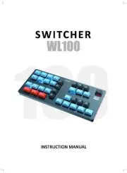 US BOVBOX WL-100 4K Video Mixer HDMI USB 3.0 Live Streaming Panel Type-C
