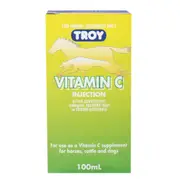 Troy Vitamin C Horse Cattle Dog Supplement 100ml