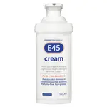 E45 Moisturising Cream for Dry Skin and Eczema Pump 500ml