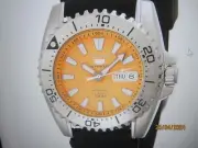 SEIKO 5 MEN'S WATCH ALL S/S AUTOMATIC ORIGINAL JAPAN SNZG49 NEW