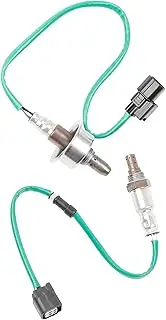 Dasbecan 2PCS Oxygen Sensor 234-9091 234-4462 Compatible with 2008-2012 Honda Accord 2011-2013 Acura TSX 2.4L Upstream & Downstream O2 Sensor Replaces# 36531-R40-A01 36532-R40-A01