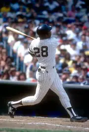 Bob Watson Of The New York Yankee 1980 Baseball Photo 5