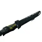 MUSTAD Fishing Fillet Knife 7”in. Blade Green Handle W/Case & Belt Hook