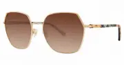 NEW Vera Bradley IONA SUNFLOWERS Sunglasses 56mm 100% Authentic