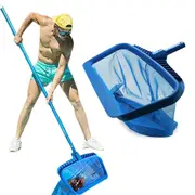 Pool Set Leaf Shovel Pool Spa Scoop Skimmer Rake Heavy Duty Cleaning Tool