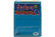 Sculpey III Oven-Bake Modelling Clay 57g Turquoise