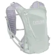 Zephyr Pro Women's Vest with Two 17oz Quick Stow Flasks (Sky Grey/Lavender Blue) - 1L