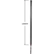 3/8 in. Dia x 24 in. L Spiral Tube Window Balance with Red Bearing and 2 Rod Pin