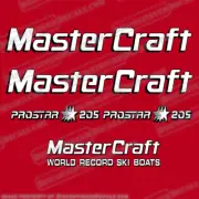 Fits MasterCraft ProStar 205 Boat Decals Style 3