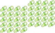 Hohopeti 2sets Silicone Pacifiers for Shower Decor Mini Pacifier Models Shower Games Prizes Boys Girls 50pcs*2