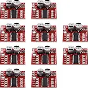 Create idea 10Pcs 2-Way Mini DC Motor Driver Module L298N PWM Speed Regulation for Battery Powered Smart Car Robot 24.7x25mm