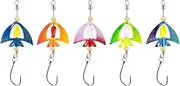 Spinner Baits for Bass Fishing,Angling Lures for Trout | Realistic Rotating High Speed Fishing Lure Spinner Bait for River Ice Angling
