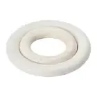 Creative Co-Op Marble Dining Table Set of 2 Trivet White