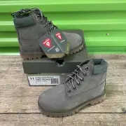 Timberland 6in Premium Dark Brown Boots Classic 11 Youth New In Box Primaloft