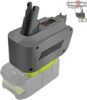 RYO18V10 Adapter for Dyson V10 SV12 Animal Absolute Motorhead Fluffy Cordless Stick Vacuum Cleaner,Converter for Ryobi 18V lithium-on battery to for Dyson V10 battery
