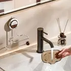 Suction Cup Soap Holder Punch-free Roll Paper Dispenser Towel Rack Kitchen