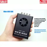WEB-888 SDR Radio Receiver with 16bit ADC 62M Bandwidth GPS Module for HF VHF