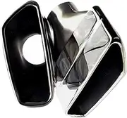 1pair 304 Stainless Steel Exhaust Tip Square Exhaust Tailpipe Tip