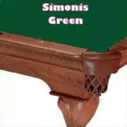 Simonis Cloth 760 Pool Table Cloth - Standard Green - 9Ft