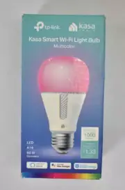 Kasa Smart Wifi Light Bulb Multicolor Dimmable Color Changing 1000 Lumens