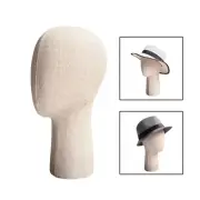 Manikin Head, Hat Display Stand, Tabletop Multipurpose Hat Display Head, Hat