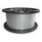 Dayton Wire Rope,250 ft L,1/8 in dia.,400 lb 2TAE3 Dayton 2TAE3 190735231555