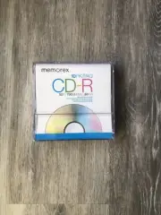 Memorex 10PK CD-R 52X 700MB 80min 10 pack CD-R Discs w/Paper Sleeves NEW