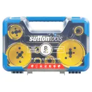 Sutton Tools 8 Piece Multi-Purpose Carpenter Holesaw Set