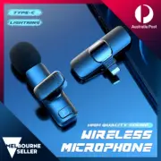 Lavalier Mini Microphone Audio Video Recording Mini Mic For iPhone Android Oz