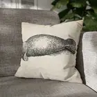 CUSHION COVER PILLOW CASE|MANATEE SEAL WALRUS