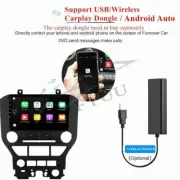 9" Car FM Stereo Radio GPS Navigation 1+16GB For Ford Mustang F1 Model 2015-2021 (for: Ford)