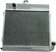 Aluminum Radiator Compatible For 1966-1983 BM 3 E21 320I Sedan M10 MANUAL OEM 323 BEHR 2002 Tii E10(Radiator And Fan)