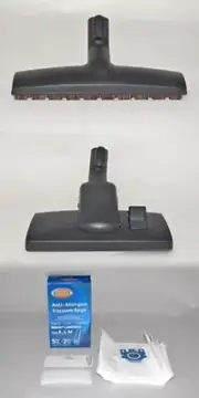 Combination Floor Brush and Parquet brush and 5 Bags FJM for MIELE Vacuums