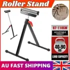 2pc Adjusting Building Carpentry Handyman Trade Wood Work Saw Bench Roller Stand