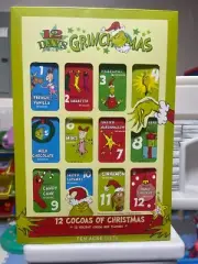 12 Days Of Grinchmas 12 Ct Cocoas Of Christmas Gift Set Assorted Flavors BB10/25
