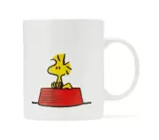 Woodstock Thinking Mug 350ml Peanuts Snoopy Coffee Tea Cup Ceramic Gift