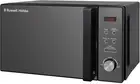 RHM2076B 20 Litre 800 W Black Digital Solo Microwave with 5 Power Levels, Aut...