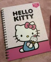 Hello Kitty and Friends Spiral Notebook Hard Cover 160 Lined Pages