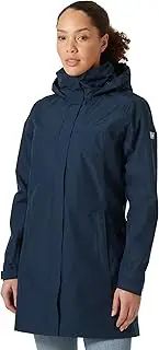 Helly Hansen Women's Aden Long Shell Jacket, White, XX-Large