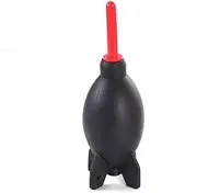 FocusFoto PRO 6.6 Inch Rubber Rocket Air Blower Duster Cleaner Dust Cleaning for DSLR Camera CCD Lens Keyboard Red