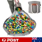 Portable Large Waterproof Kids Play Mat & Foldable Toy Storage Bag For Lego Toys