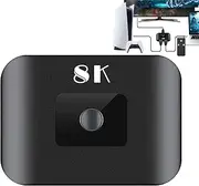 8k Hd Multimedia Interface Switcher, 48gbps Speed. Multipurpose Design for Seamless Connection Between Multiple Devices. Portable and Compatible with Tv, Quality Performance