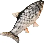 31.5 inches / 80 cm Simulation Fish Plush Toy ，Soft Fish Cushion Pillow grass carp Plush Pillow Stuffed Toy Throw Pillow for Home Decoration Gift Kids Pillow Stuffed Animal Toy